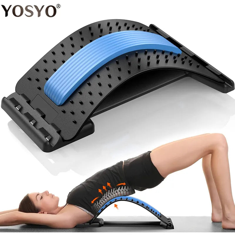 Multi-Level Adjustable Back Stretcher